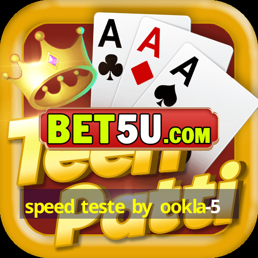 speed teste by ookla